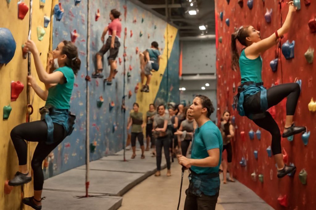 découvrez climb up cergy, la salle d’escalade indoor incontournable pour tous les passionnés et débutants. profitez d’une expérience unique, d’installations modernes et d’activités pour tous les âges à cergy.