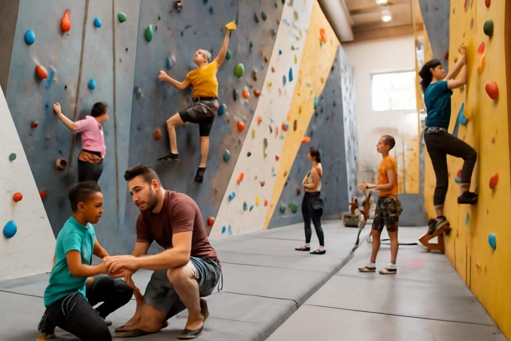 découvrez climb up mulhouse, la salle d’escalade indoor accessible à tous ! profitez d’une expérience conviviale, que vous soyez débutant ou passionné, et relevez de nouveaux défis en famille ou entre amis.