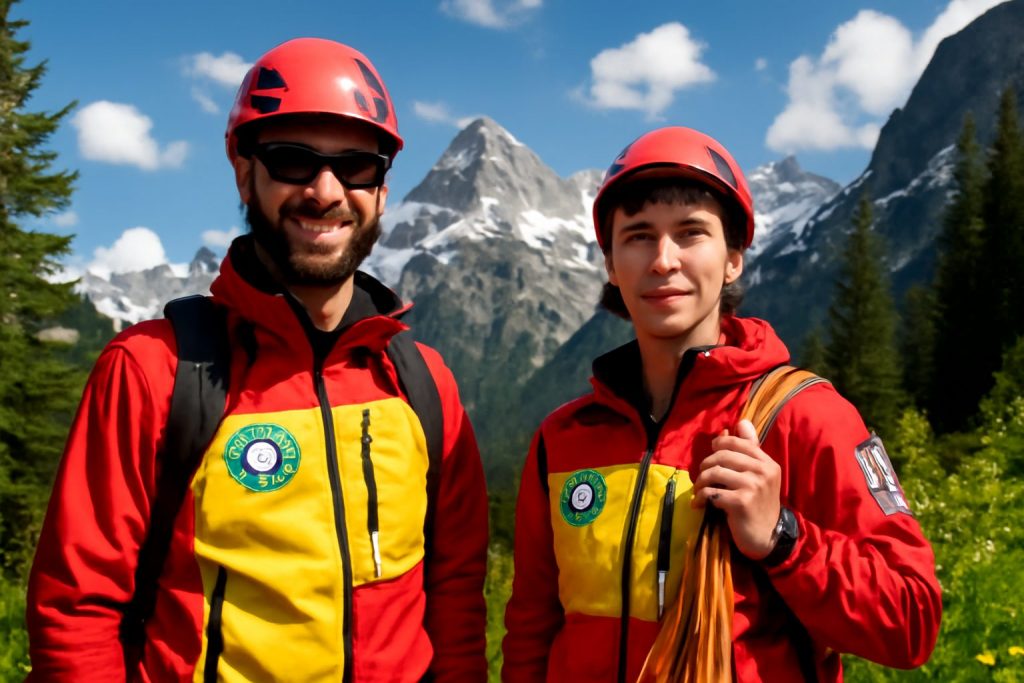 deux sauveteurs montagnards reçoivent la prestigieuse croix verte du club alpin autrichien, une distinction suprême saluant leur courage et leur engagement exceptionnel dans le sauvetage en montagne.