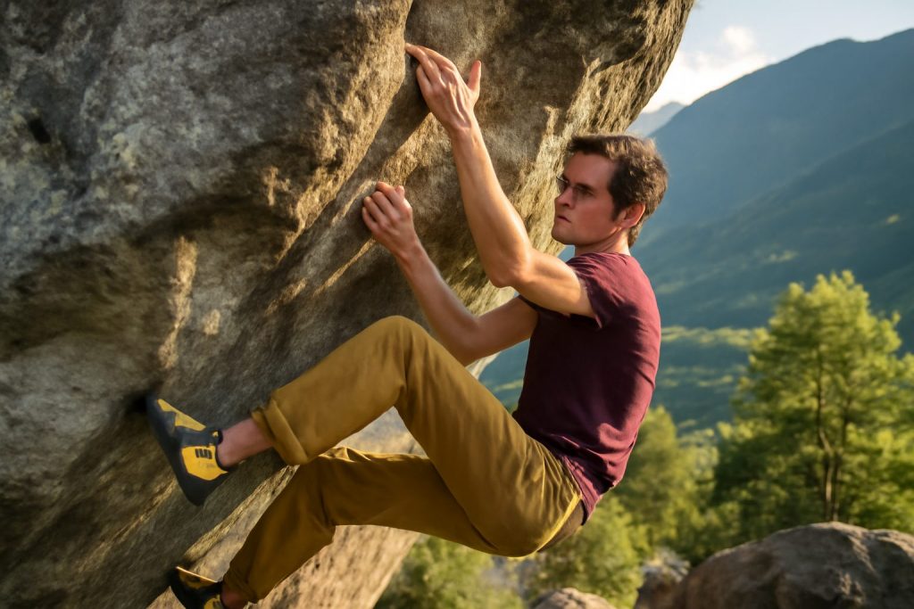découvrez l'expérience mémorable d'adam ondra à aoste, où il partage ses impressions sur quelques-uns des plus beaux jours d’escalade de bloc de sa vie.