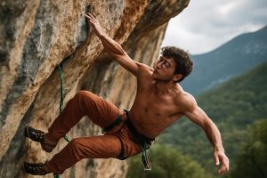 découvrez comment elias iagnemma repousse les frontières de l'escalade en réalisant la toute première ascension mondiale en 9a+ sur 'exodia', une performance historique qui redéfinit les exploits extrêmes.