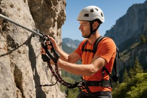 découvrez le mammut skywalker pro, votre partenaire idéal pour la via ferrata. profitez d'une sécurité optimale grâce à son système innovant d'auto-contrôle, pour des aventures en toute confiance et sérénité.