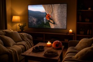 plongez dans une soirée cinéma cosy avec les dernières vidéos captivantes de l'univers de l'escalade. inspirez-vous et vivez l'aventure en images !