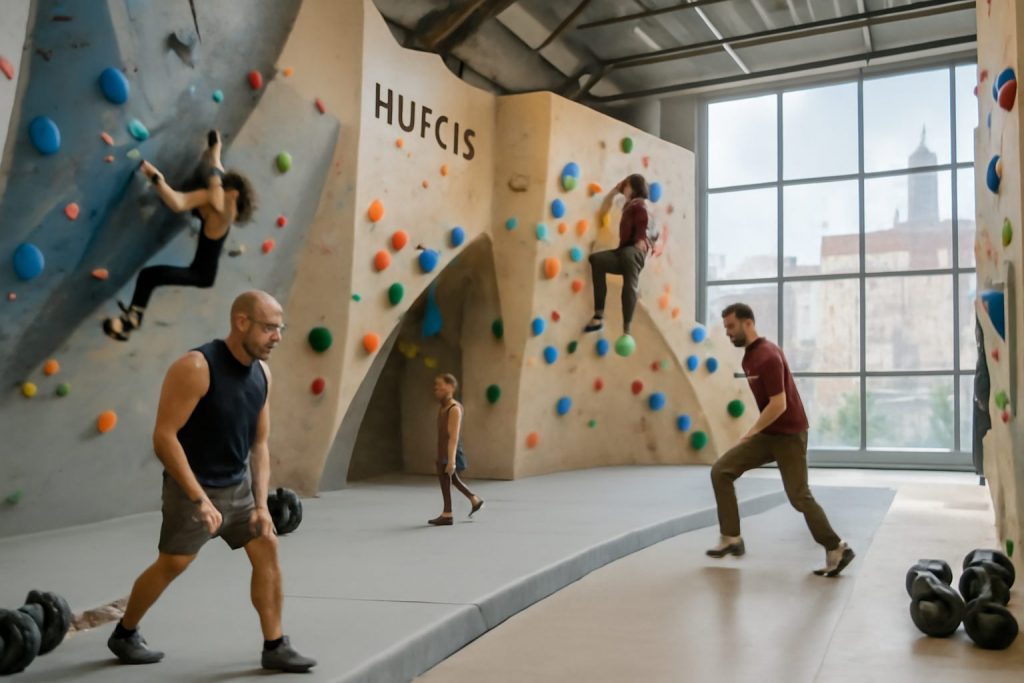 découvrez hueco city à strasbourg, la salle d'escalade incontournable pour tous les passionnés, offrant des murs variés et un cadre convivial.