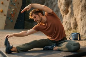 découvrez les étirements essentiels pour l'escalade afin d'améliorer votre souplesse, renforcer votre musculature et prévenir les blessures lors de vos séances d'escalade.