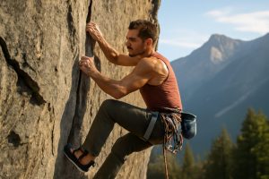 découvrez la performance exceptionnelle de pietro vidi, qui triomphe une fois de plus du défi exigeant du trad-testpiece « magic line » avec maîtrise et expertise.