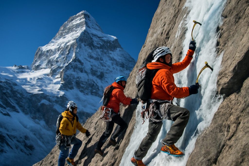 découvrez comment schüpbach, sala et kolly ont ouvert une nouvelle voie mixte innovante sur la dent blanche, une ascension emblématique qui allie technicité et esprit d'équipe.