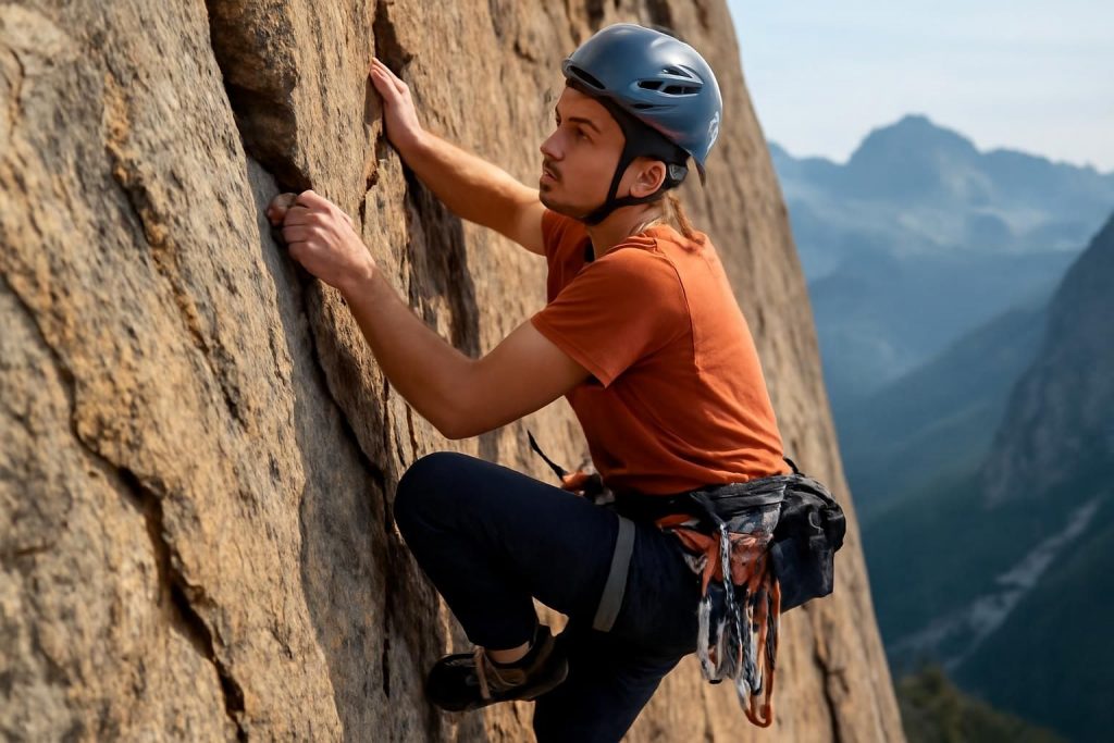 découvrez la performance exceptionnelle d'esteban daligault, 24 ans, qui triomphe sur le défi exigeant de l'itinéraire trad « bon voyage ». un exploit inspirant pour tous les passionnés d'escalade.