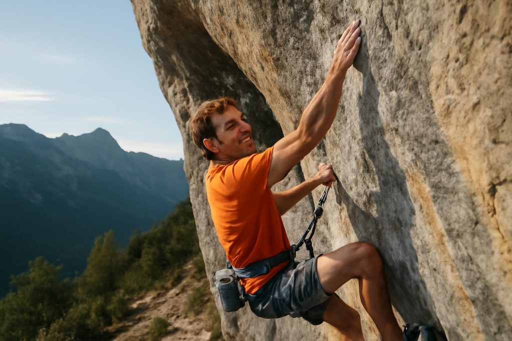 Alex Megos signe la première répétition de « Le bruit de l’acide » (9b alex megos réalise la toute première répétition de « le bruit de l’acide » (9b), une voie d'escalade d'exception, marquant une nouvelle étape dans l'histoire de l'escalade extrême.