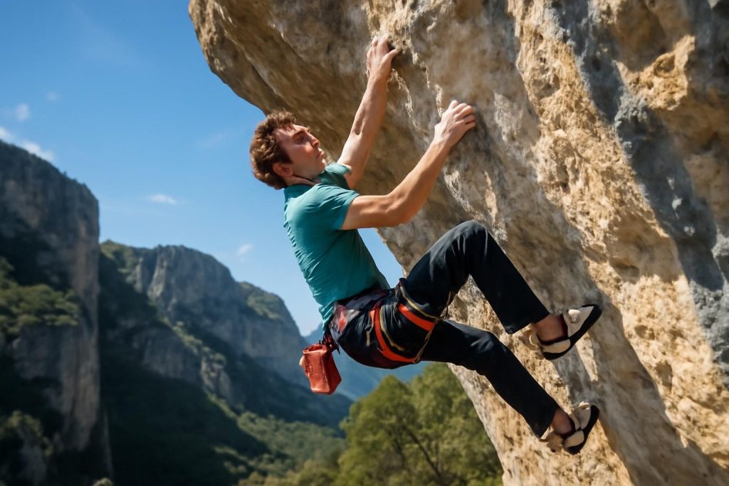découvrez l'exploit d'adam ondra qui réalise un troisième 8c en flash sur la voie « celestite », une performance exceptionnelle dans le monde de l'escalade.