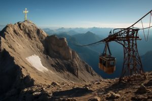 Conséquence du réchauffement climatique : la Zugspitze retire son dernier téléphérique de glacier