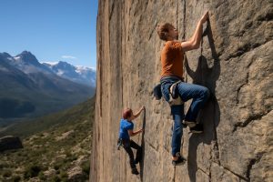 Jernej Kruder et Mirco Grasso libèrent la Kingline de 750 m au Chili : « TAROCK » (7c