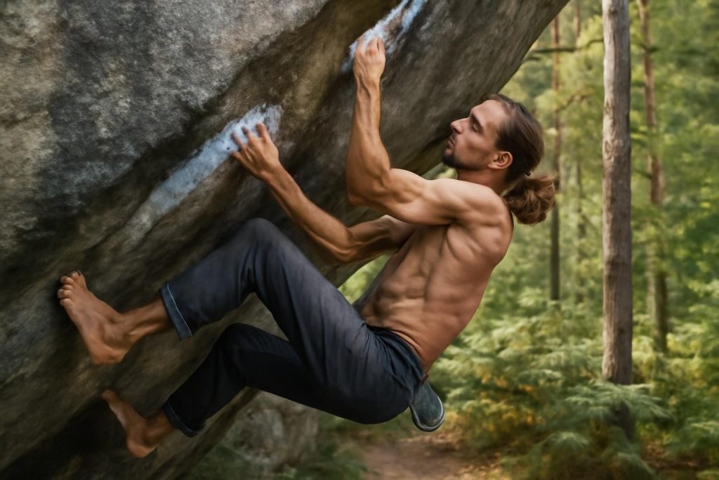 Charles Albert signe son prochain 9A pieds nus avec « Charlatan » à Fontainebleau découvrez « charlatan », le nouveau 9a pieds nus signé par charles albert à fontainebleau, une performance exceptionnelle d'escalade à ne pas manquer.