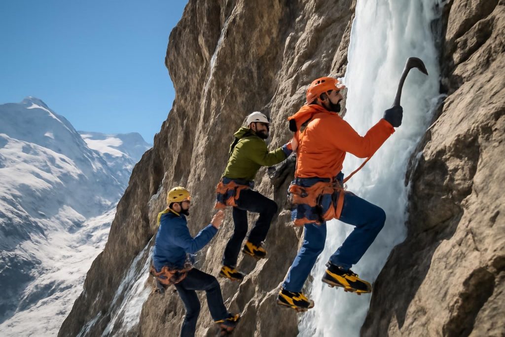 explorez la nouvelle voie mixte « zébu » (m8/+) au klein fiescherhorn, une aventure alpine réalisée par schüpbach, kolly et sala, offrant un défi technique et une expérience d'escalade unique.